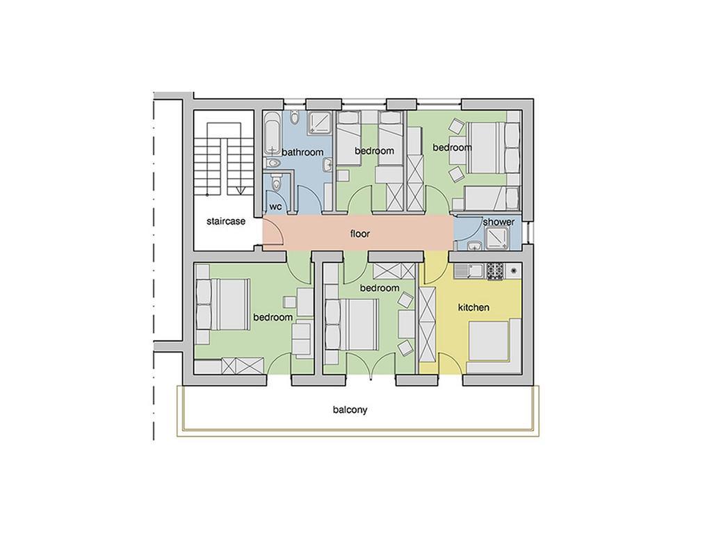 Apartamento Ciasa Complojer La Valle Exterior foto